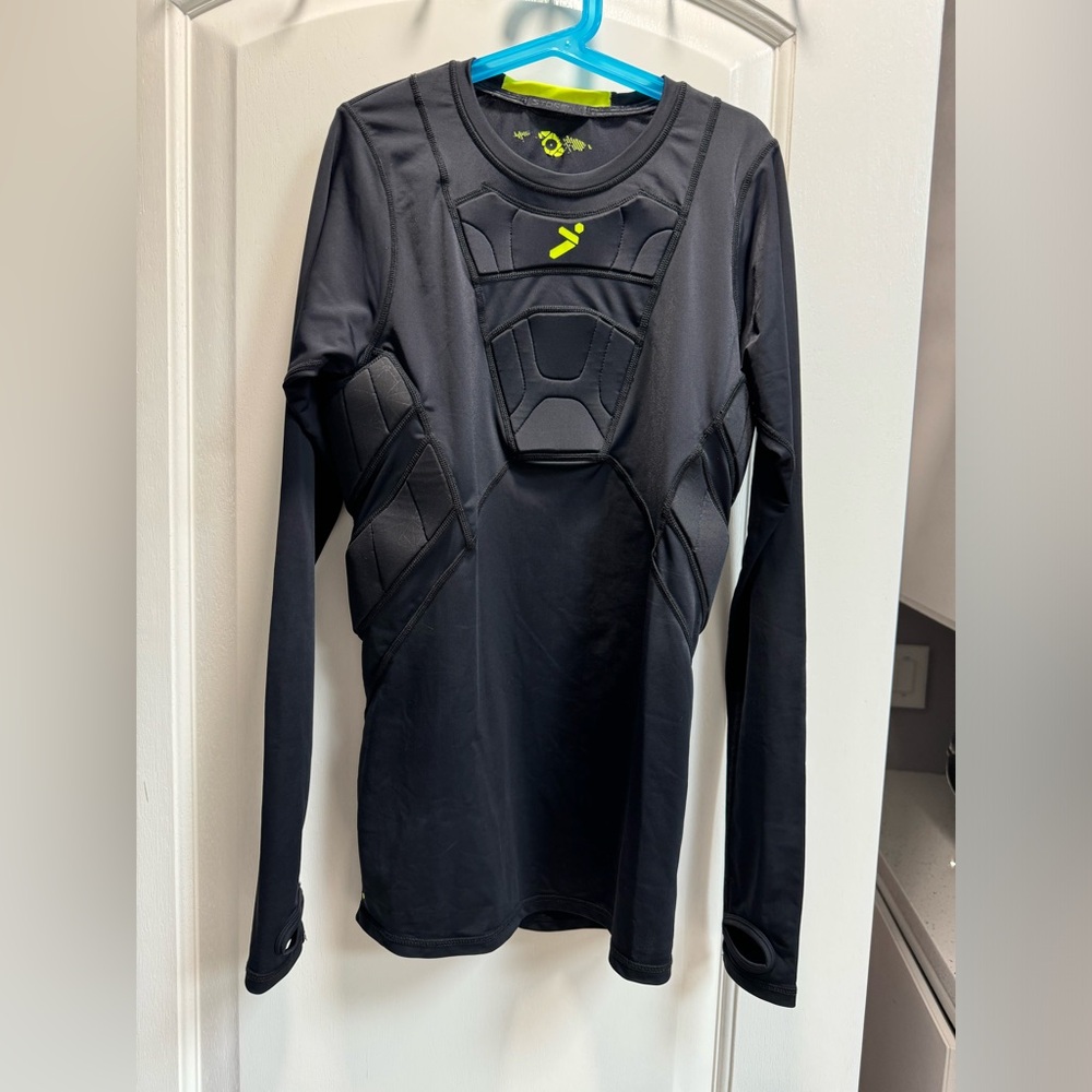 Storelli mens bodyshield for goalkeeper size small in good condition